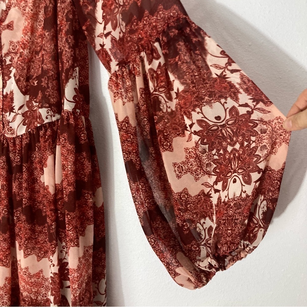 Show Me Your Mumu sheer Sienna Swing dress size M - Picture 6 of 16